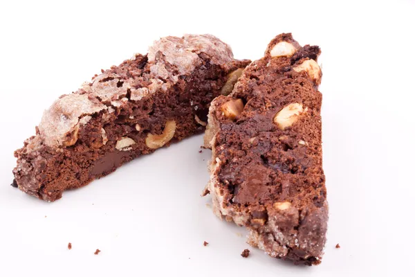 Čokoládové biscotti — Stock fotografie