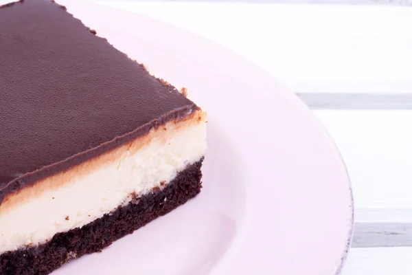 Choocolate cheesecake — Fotografie, imagine de stoc