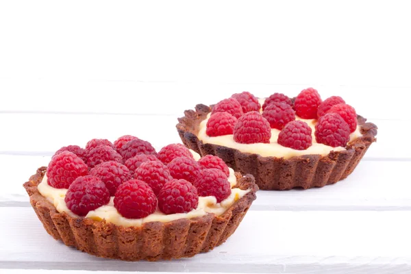 Himbeer-Mini-Torte — Stockfoto