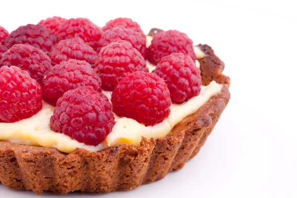 Raspberry mini tart — Stock Photo, Image