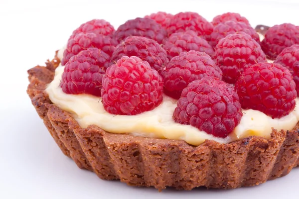 Raspberry mini tart — Stock Photo, Image