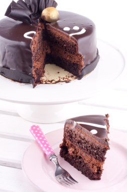 chocolate cake clipart