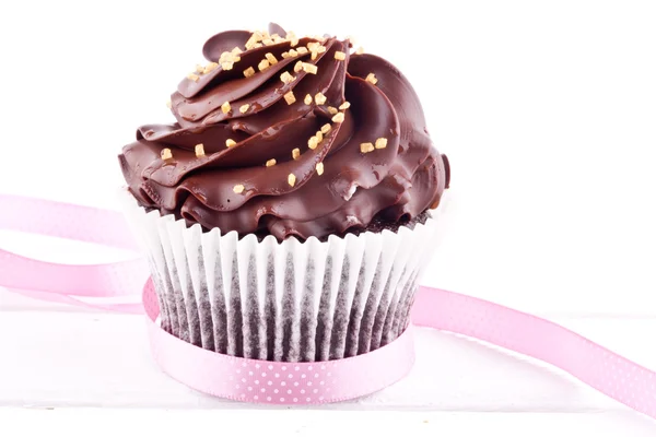 Chocolade cupcake — Stockfoto