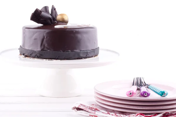 Chocolate cake — Stock Photo, Image