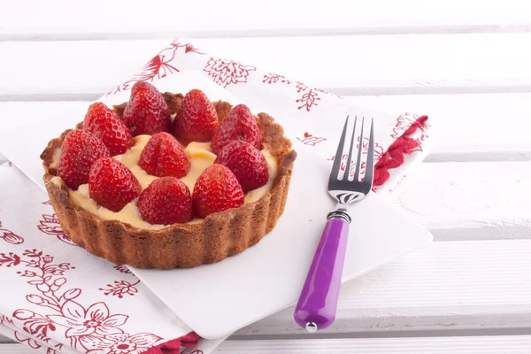 Strawberry tart — Stock Photo, Image