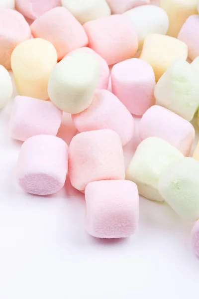 Barevné marshmallows cukroví — Stock fotografie