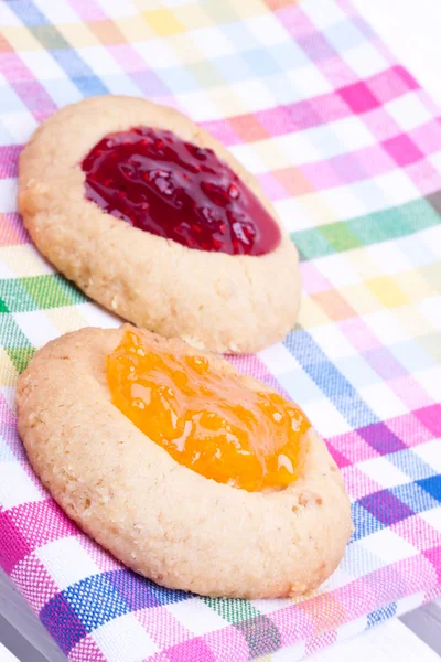 Homemade cookies with marmalade — Stock Photo, Image