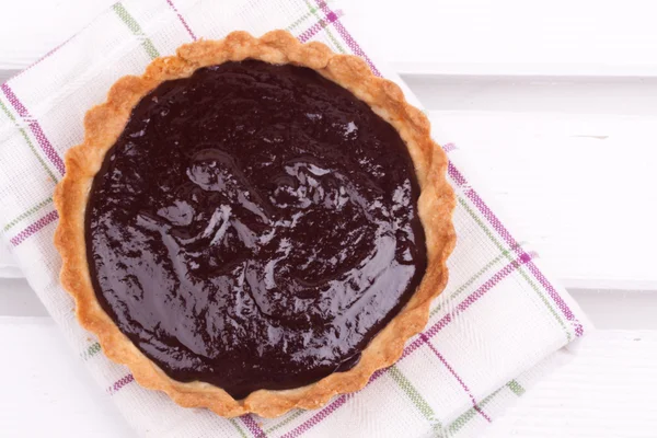 Chocolate tart — Stock Photo, Image