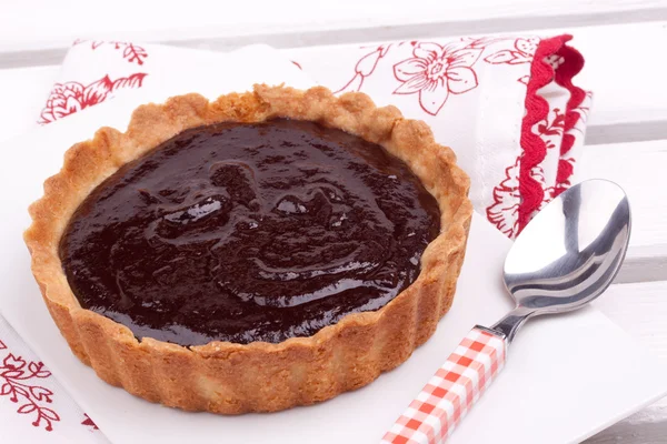 Tarte au chocolat — Photo