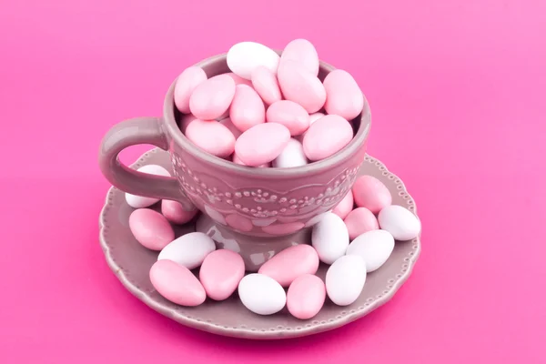 Sugar coated chocolate candies — Stock Photo, Image