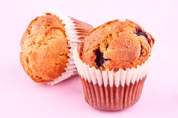 Raspberry muffin — Stock Photo, Image