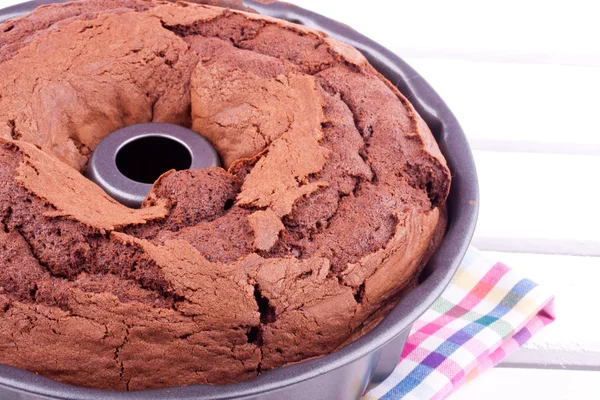 Schokoladenpfundkuchen — Stockfoto