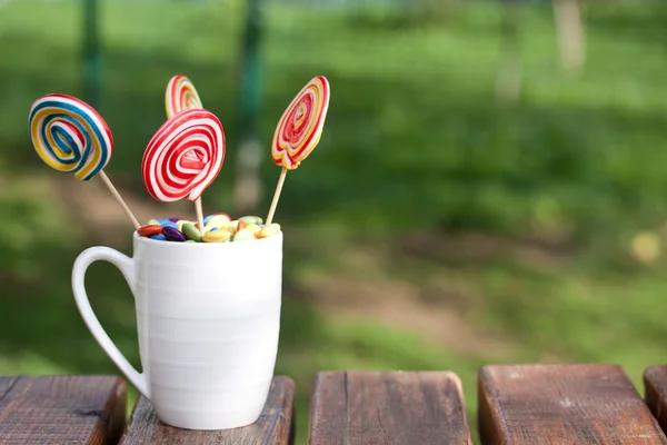 Lollipop candies — Stock Photo, Image