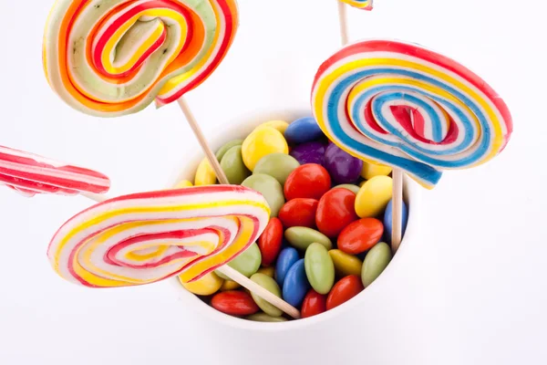 Lollipop candies — Stock Photo, Image