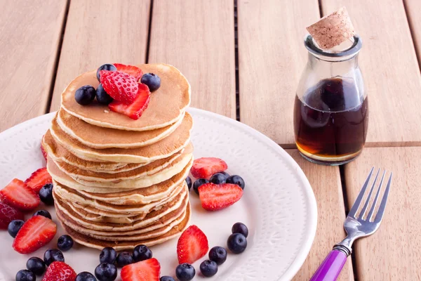 Stapel av pannkakor — Stockfoto