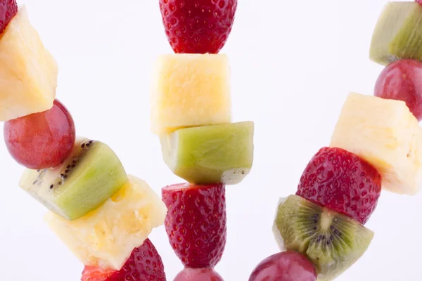 Fruit kebab — Stock Photo, Image