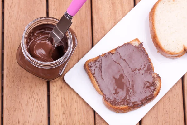 Chocolate spread — Stock Photo, Image