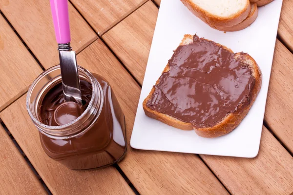 Chocolate spread — Stock Photo, Image