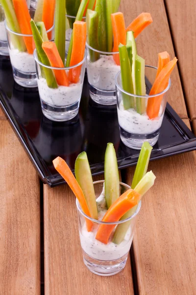 Vegetable appetizers — Stock Photo, Image