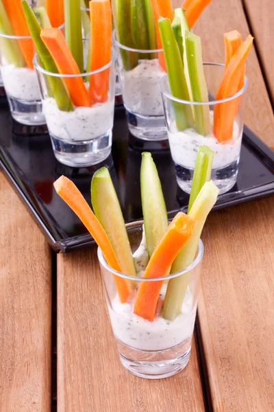 Vegetable appetizers — Stock Photo, Image