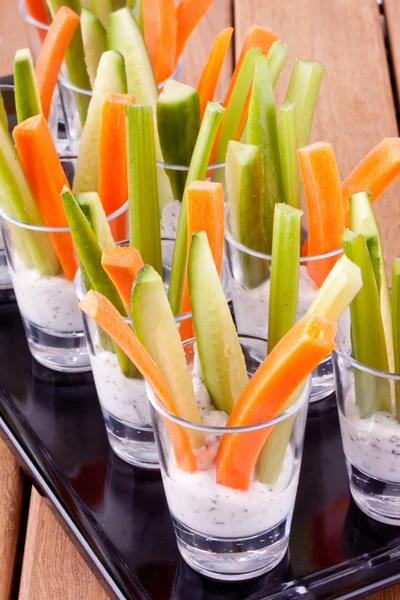 Vegetable appetizers — Stock Photo, Image