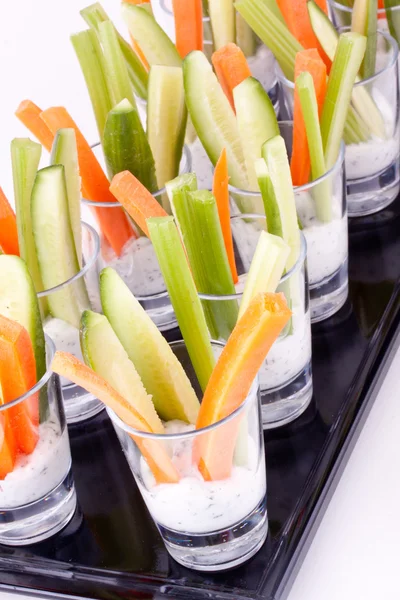 Vegetable appetizers — Stock Photo, Image