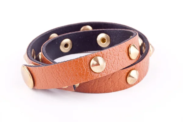 Leather bracelets — Stock Photo, Image