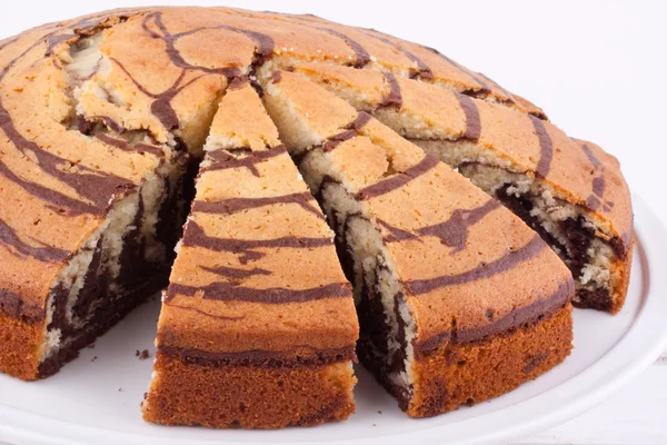 Marmorkuchen — Stockfoto