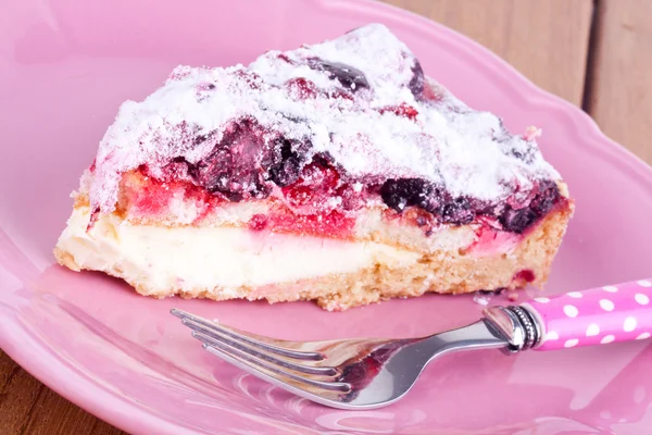 Torta de baga — Fotografia de Stock