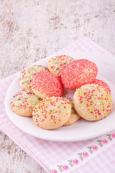 Zucchero srpinkles biscotti — Foto Stock