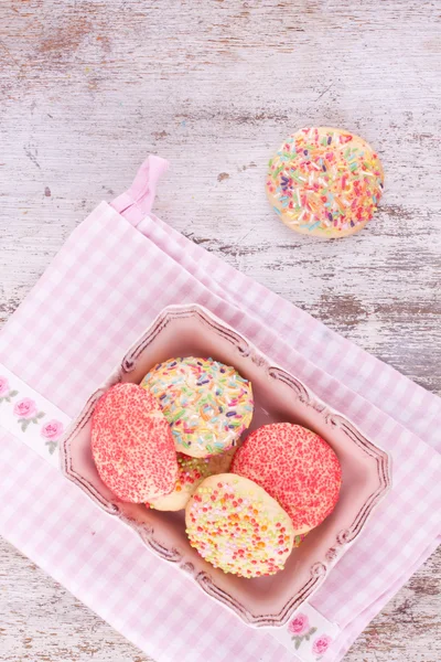 Сахар srpinkles печенье — стоковое фото