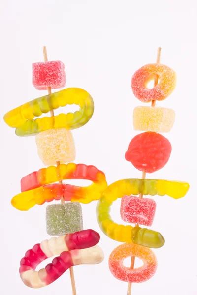 Candy skewer — Stock Photo, Image