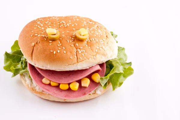 Sandwich voor kinderen — Stockfoto