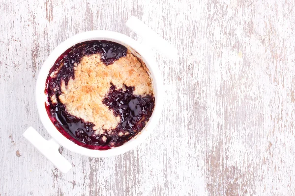 Crumble de cereza — Foto de Stock