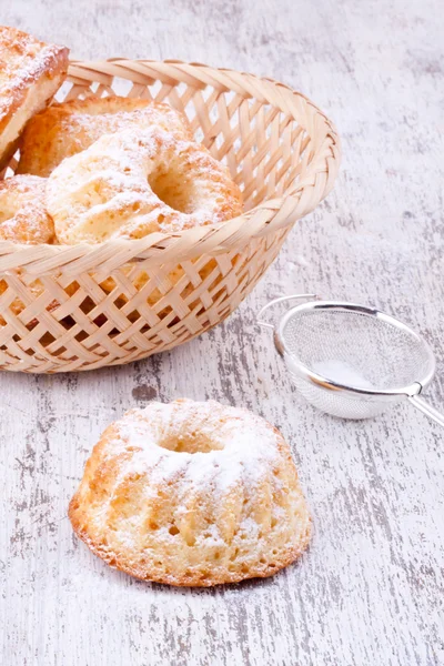 Mini bundt cake — Stock Photo, Image