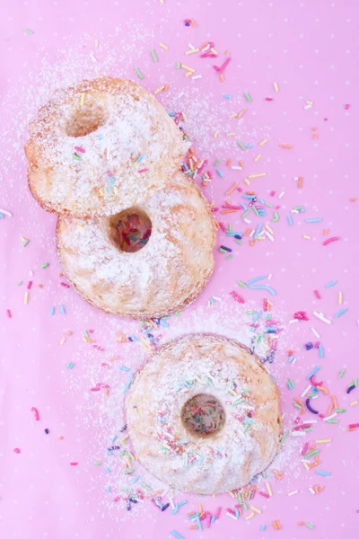 Mini bundt cake — Stockfoto