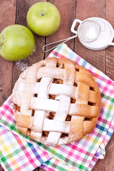 Torta de maçã — Fotografia de Stock