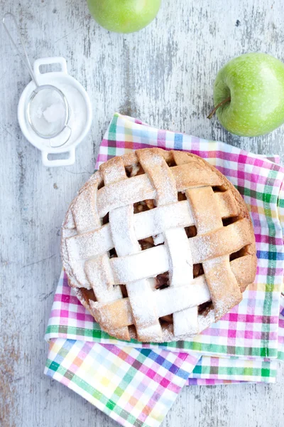 Torta de maçã — Fotografia de Stock