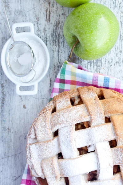 Jablečný koláč — Stock fotografie
