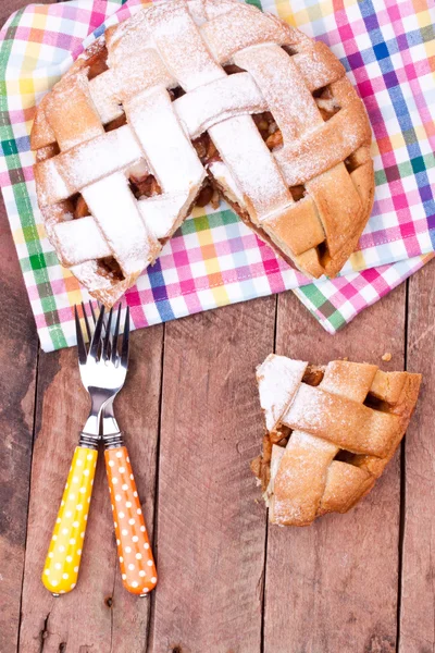 Torta de maçã — Fotografia de Stock