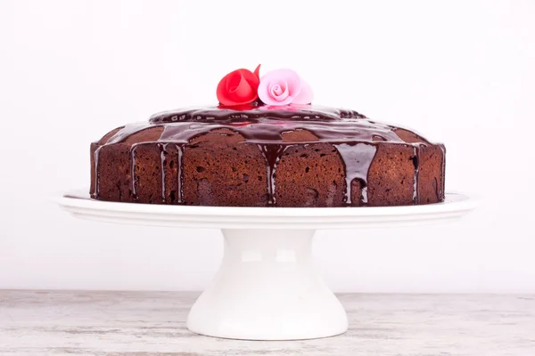 Torta al cioccolato — Foto Stock