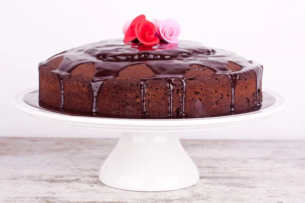 Torta al cioccolato — Foto Stock