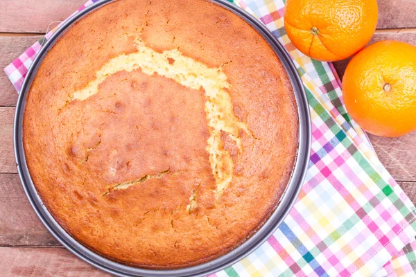 Tort portocaliu — Fotografie, imagine de stoc