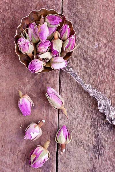 Dried rose buds — Stock Photo, Image