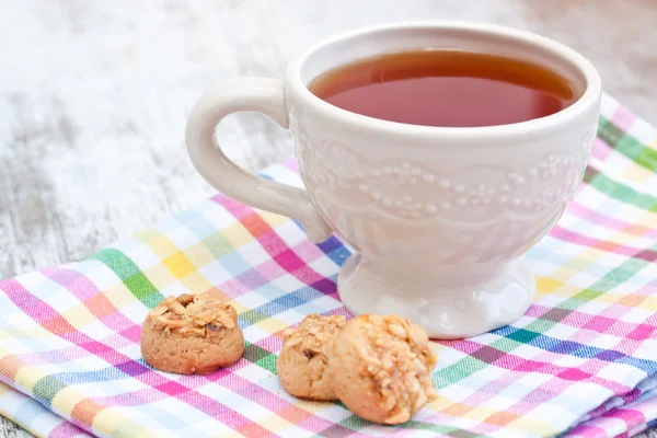 Tea and cookies — Stock Photo, Image