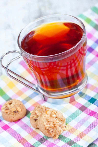 Tea and cookies — Stock Photo, Image