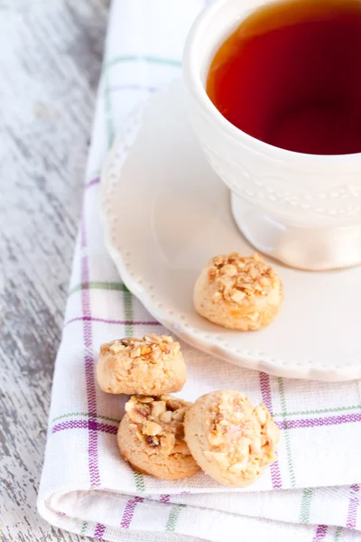 Tè e biscotti — Foto Stock