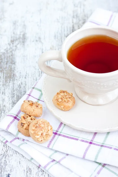 Tea and cookies — Stock Photo, Image