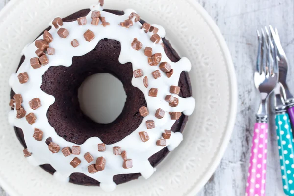 Chocolate cake — Stock Photo, Image