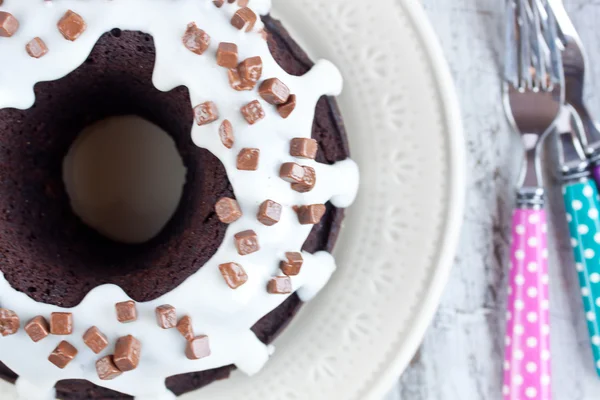 Chocolate cake — Stock Photo, Image